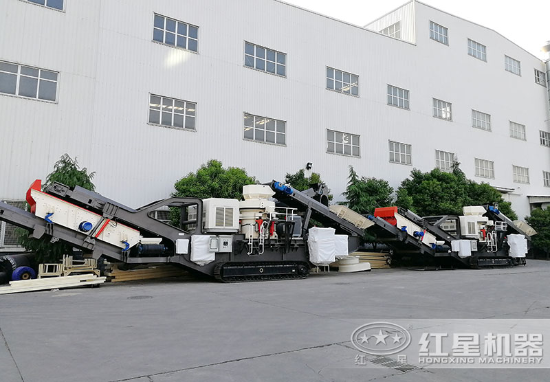 履帶移動(dòng)式碎石機(jī)廠(chǎng)家實(shí)拍